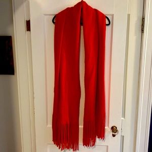 Anthropologie Cozy Fringe Scarf